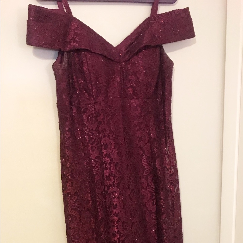David’s Bridal Dress (wine)